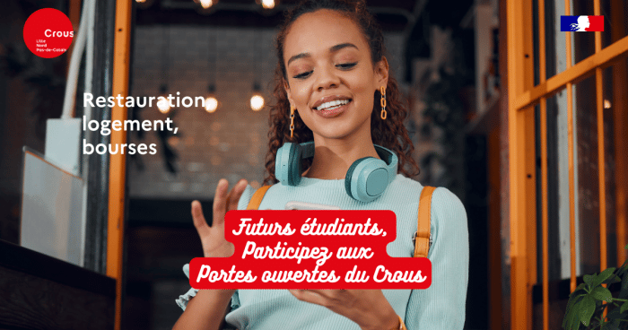 Journées Portes Ouvertes : rencontrez le Crous ! 1 Facebook JPO 2023