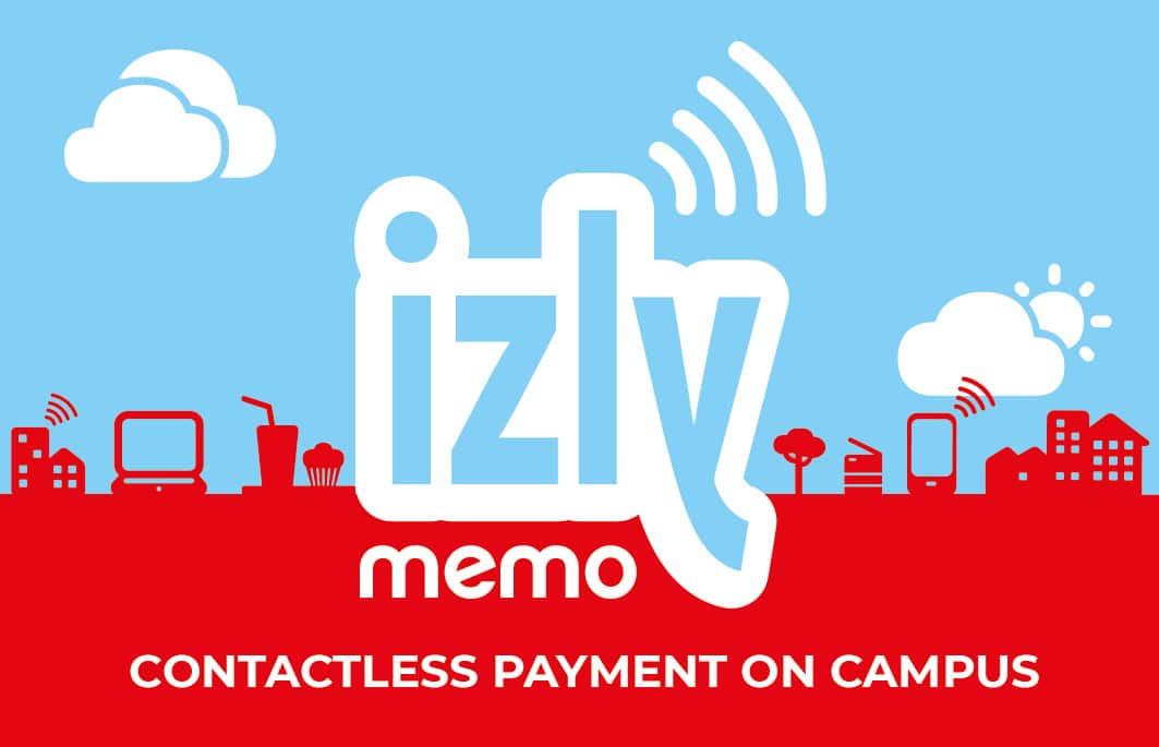 izly contactless payment on campus
