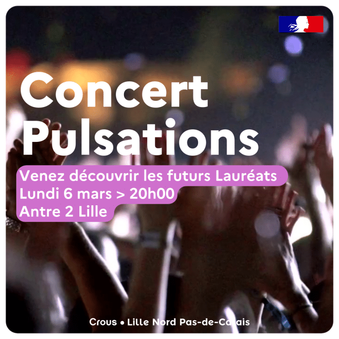 Concert Finale régionale du Tremplin Musical Pulsations 1 1