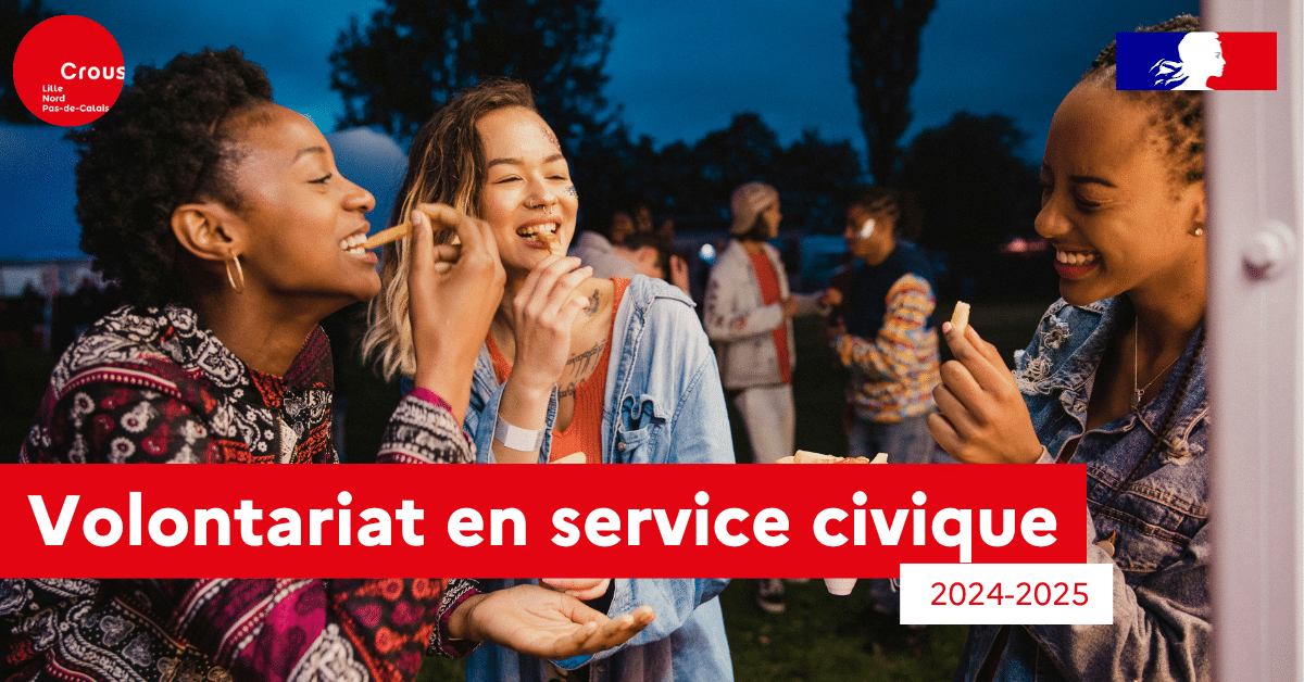 Image de volontariat en service civique 2024 2025