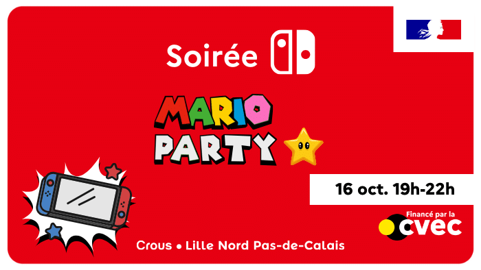 Soirée Mario Party 1 Mario party format site web