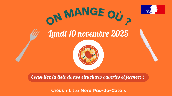 Lundi 10 novembre 2025, quelles sont les structures de restauration qui restent ouvertes ? 1 Découvrez la liste de nos structures de restauration ouvertes et fermées ce lundi 10 novembre 2025