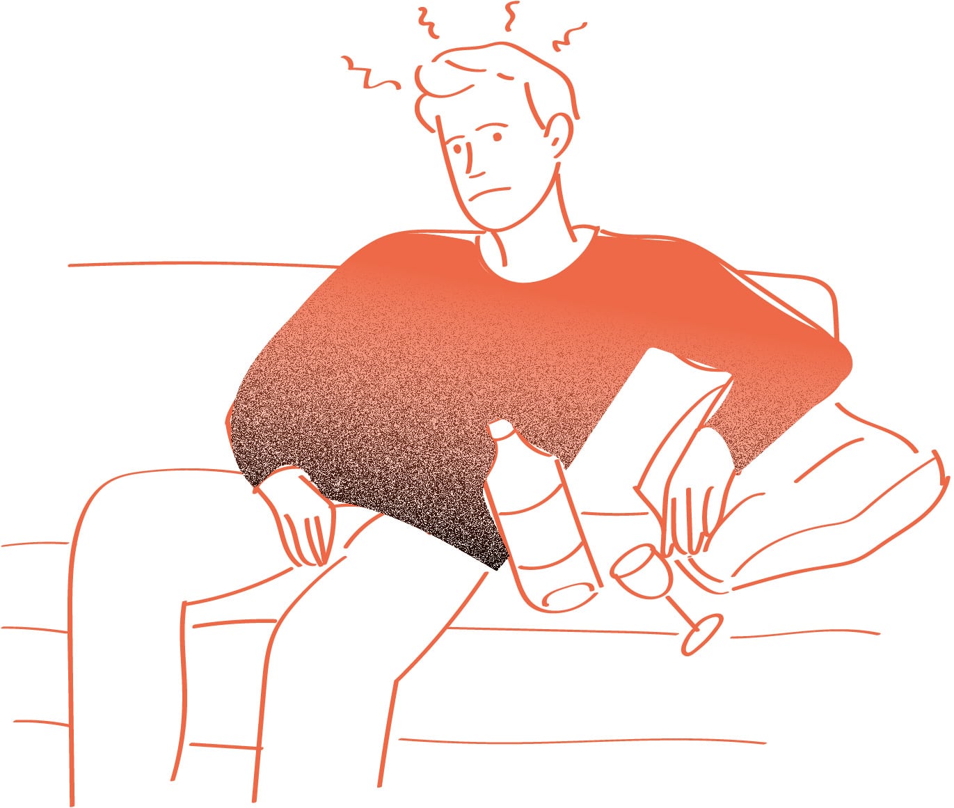 illustration consommation de toxiques