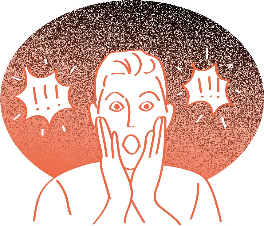illustration perturbation des sens et hallucinations